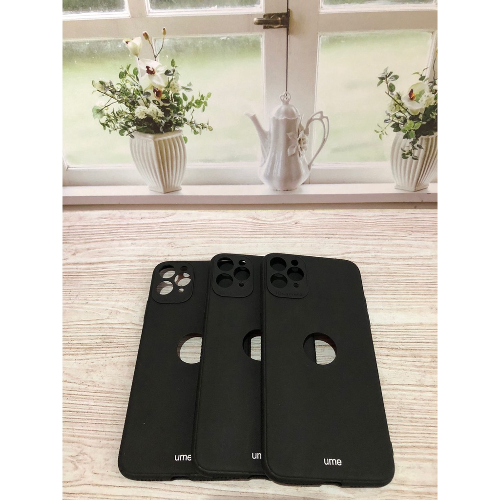 CASE IPHONE 11 PRO MAX SOFTCASE SILIKON BLACK DOVE PROTECTION