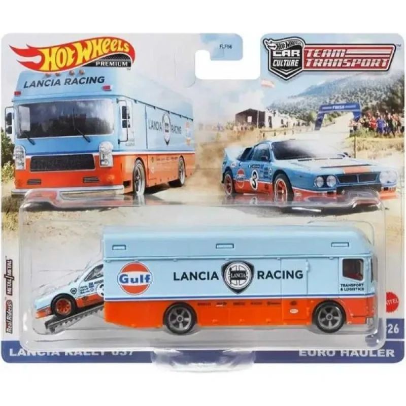 hotwheels team transport lancia rally gulf