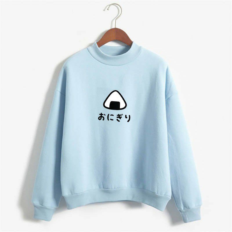 S - XXXXXL(6XL) Sweatshirt JAPANESE LOVE SUSHI Crewneck Harajuku Top Men And Woman OVERSIZE