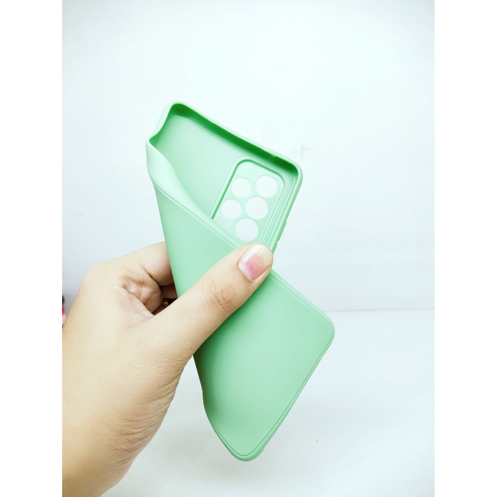 SoftCase Warna Warni Samsung A52 A72 A11 M11 with 3D Camera Casing Candy Macaron Pelindung Camera