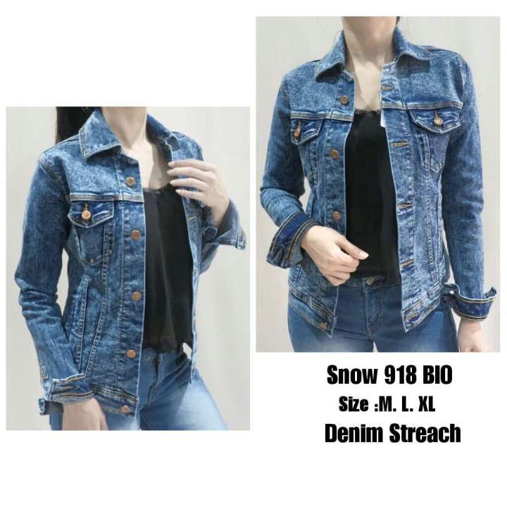 [COD] CROPTY JAKET JEANS WANITA DENIM / PREMIUM JAKET LEVIS JINS CEWEK MURAH TERBARU