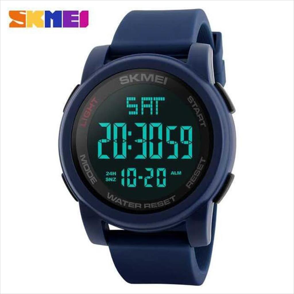 Jam Tangan Pria / SKMEI Digital 1257 Men / Jam Tangan Digital LED Original SKMEI