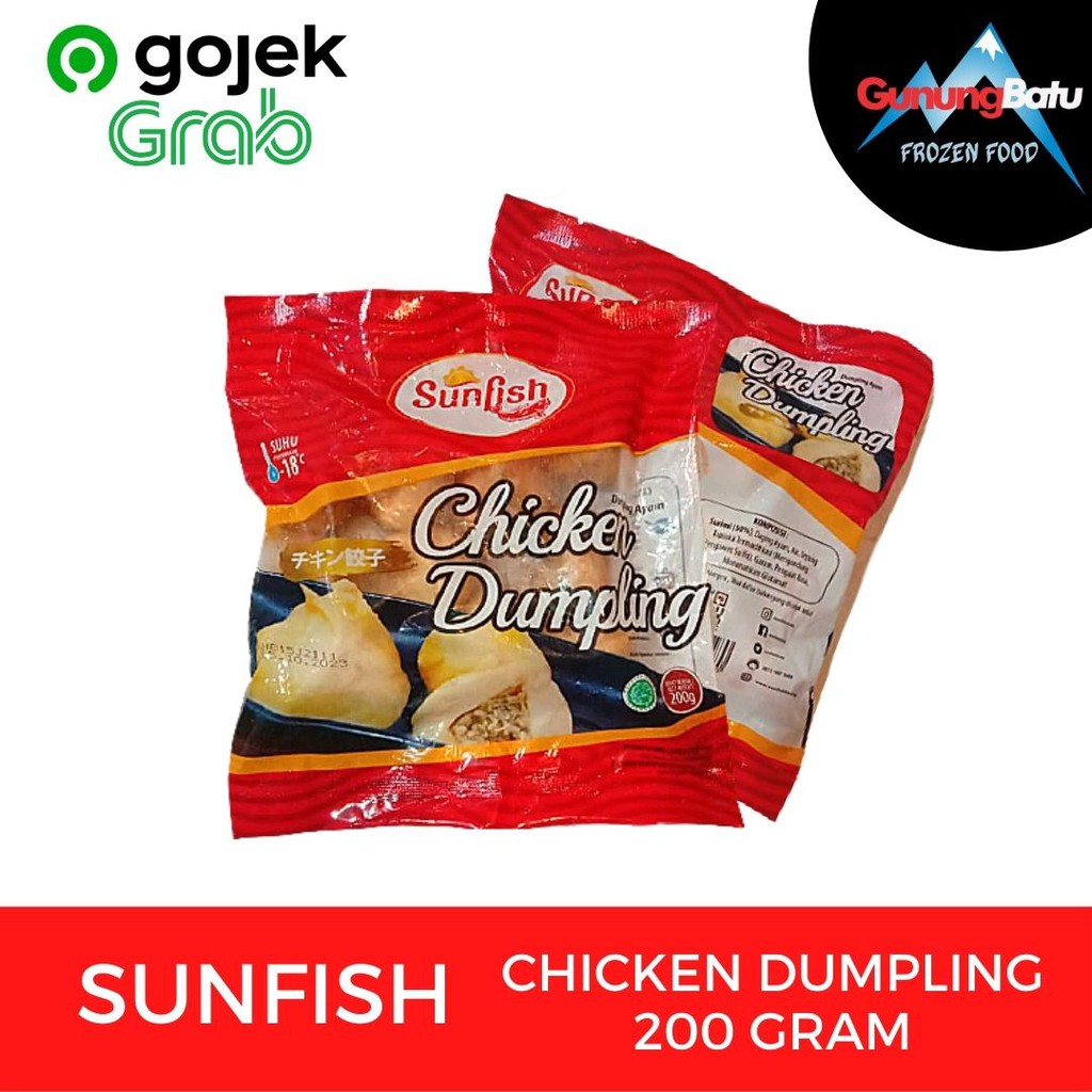 

SUNFISH CHICKEN DUMPLING 200 GRAM