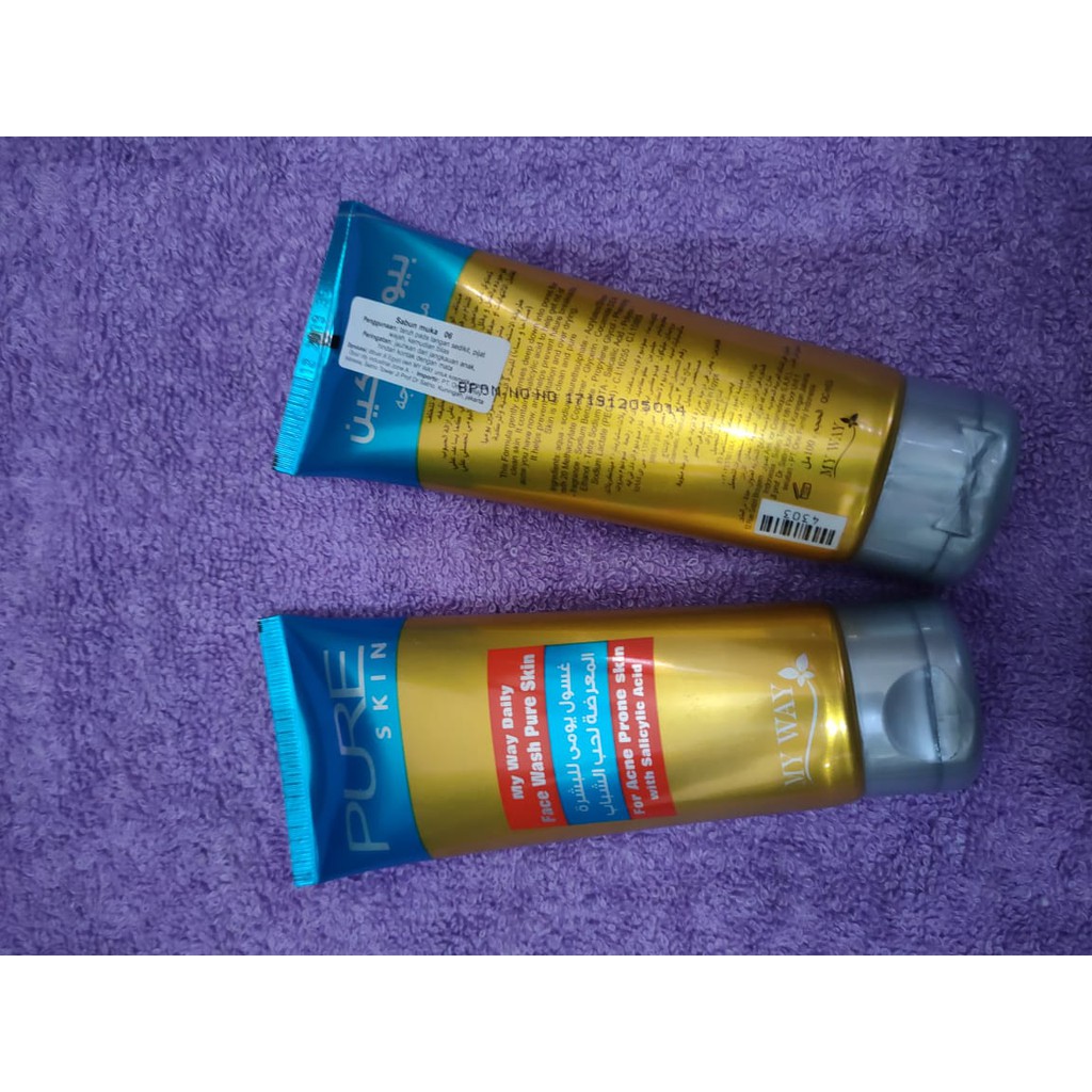 Murah Pure Skin BB Cream My Way Sabun Cuci Muka Pelembab Wajah Krim Wajah Pagi Krim Original