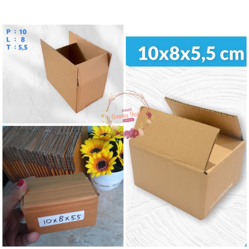 

KARDUS PAKET/BOX POLOS/DUS PACKING KOSMETIK. 10x8x5,5