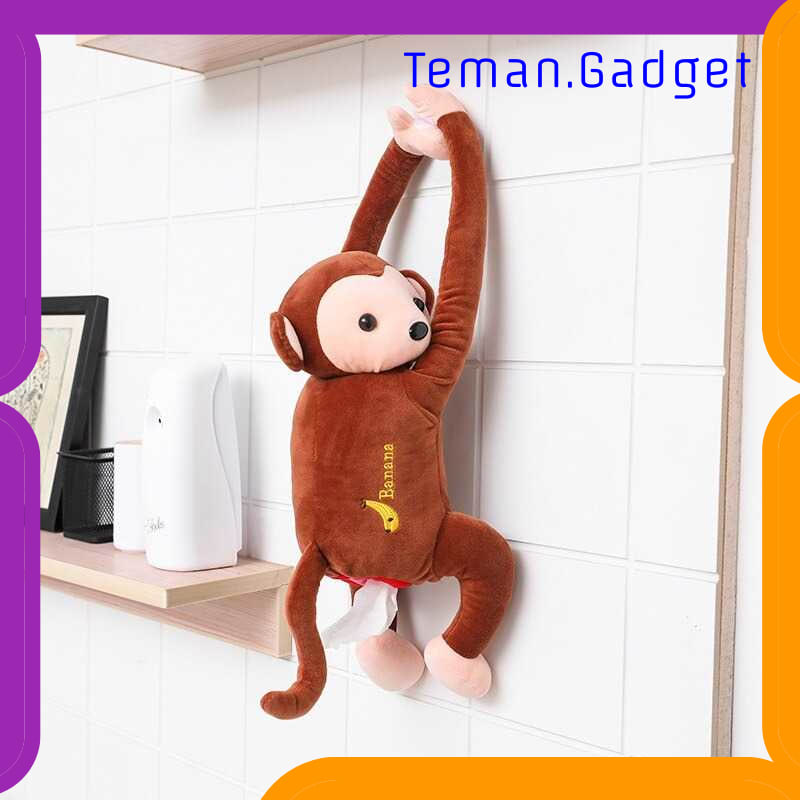 TG-DG2021 EAFC TEMPAT TISU MOBIL CARTOON MONKEY CAR HANGING TISSUE BOX - EA311