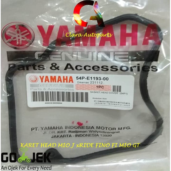 GASKET HEAD MIO J KARET HEAD MIO J 54P KARET HEAD SOUL GT GASKET MIO J