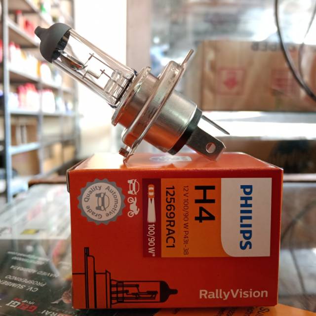 ORI PHILIPS lampu depan H4
