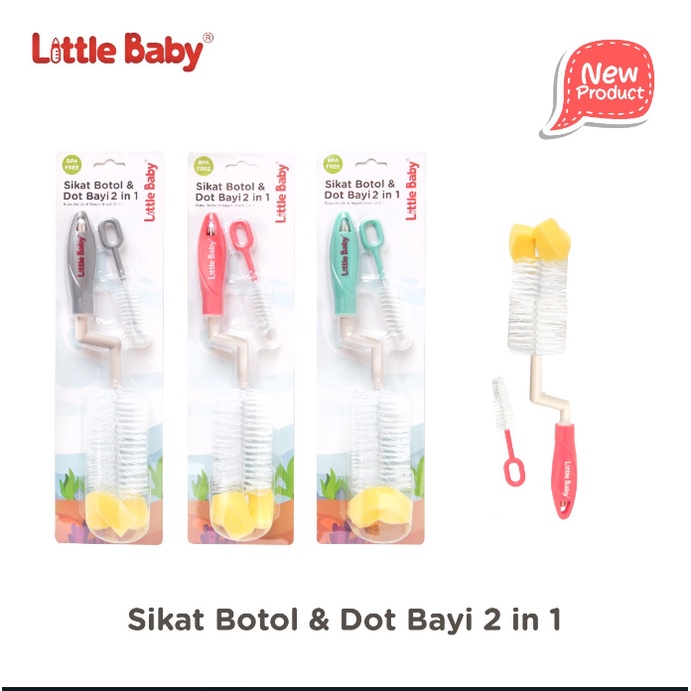 Little Baby SIKAT BOTOL &amp; DOT BAYI 2 in 1