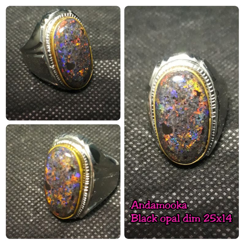 Blackopal andamooka