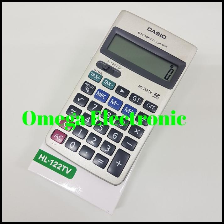 

Resmi Casio Hl-122Tv Calculator Kalkulator 12 Digits Hl 122 Tv