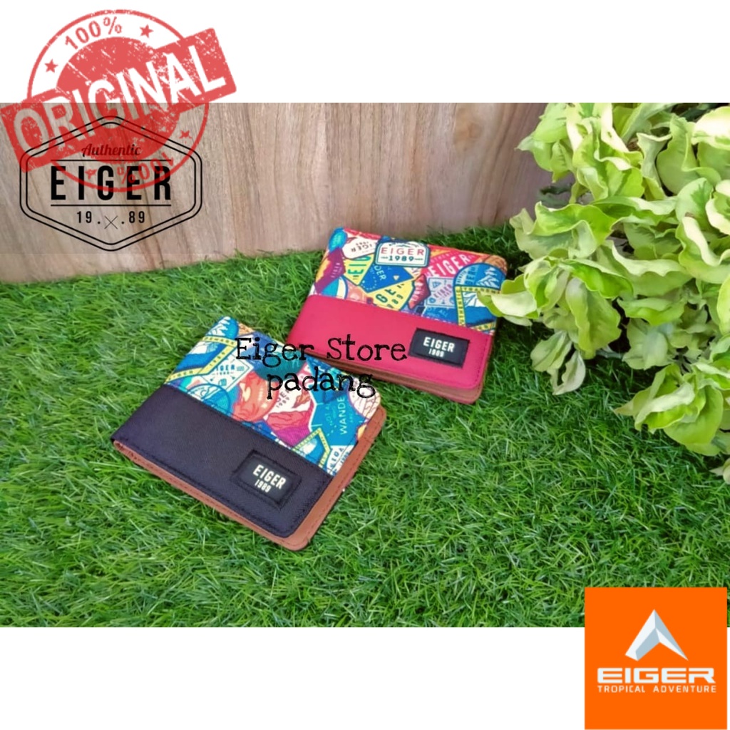 EIGER1989 Dompet  Flecken Landscape wallet 6583 Dompet Pria Dompet Wanita ORIGINAL