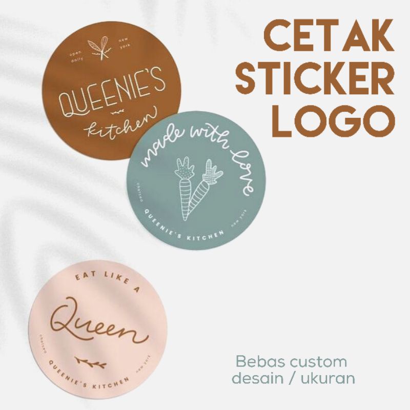 

Cetak Sticker Olshop / Label nama / label makanan / custom sticker