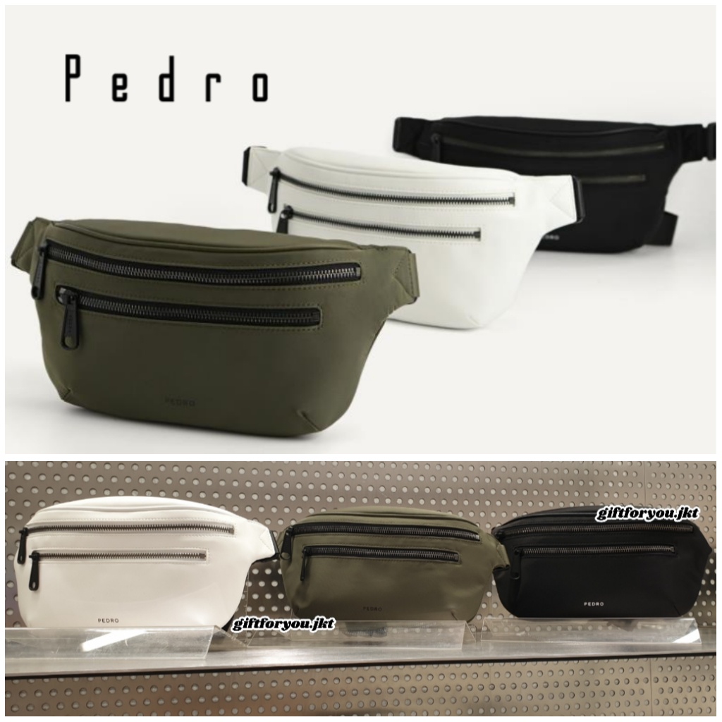 Tas Pria Pedro Casual Sling Pouch Man Bag Original Tas Pinggang