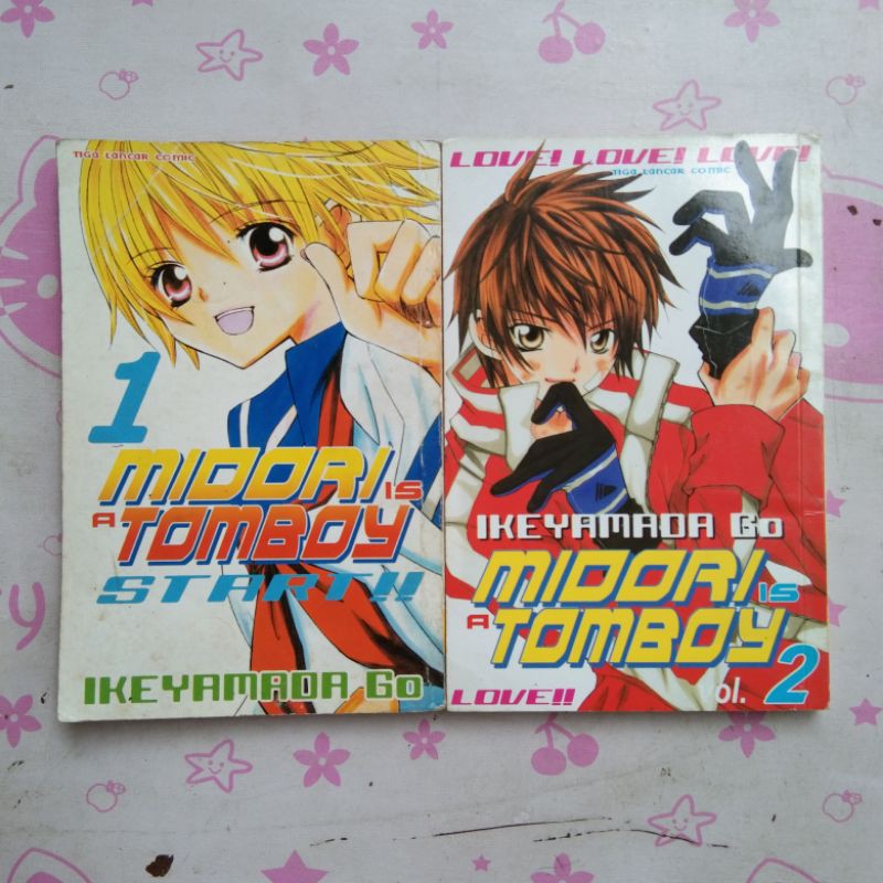 komik midori is a tomboy 1-2 / ikedayama go manga comic 3L