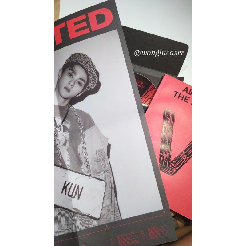 [BOOKED] ALBUM ONLY AWAKEN THE WORD WAYV  | FOLDED KUN | PC BENE OWHAT YANGYANG baca desk