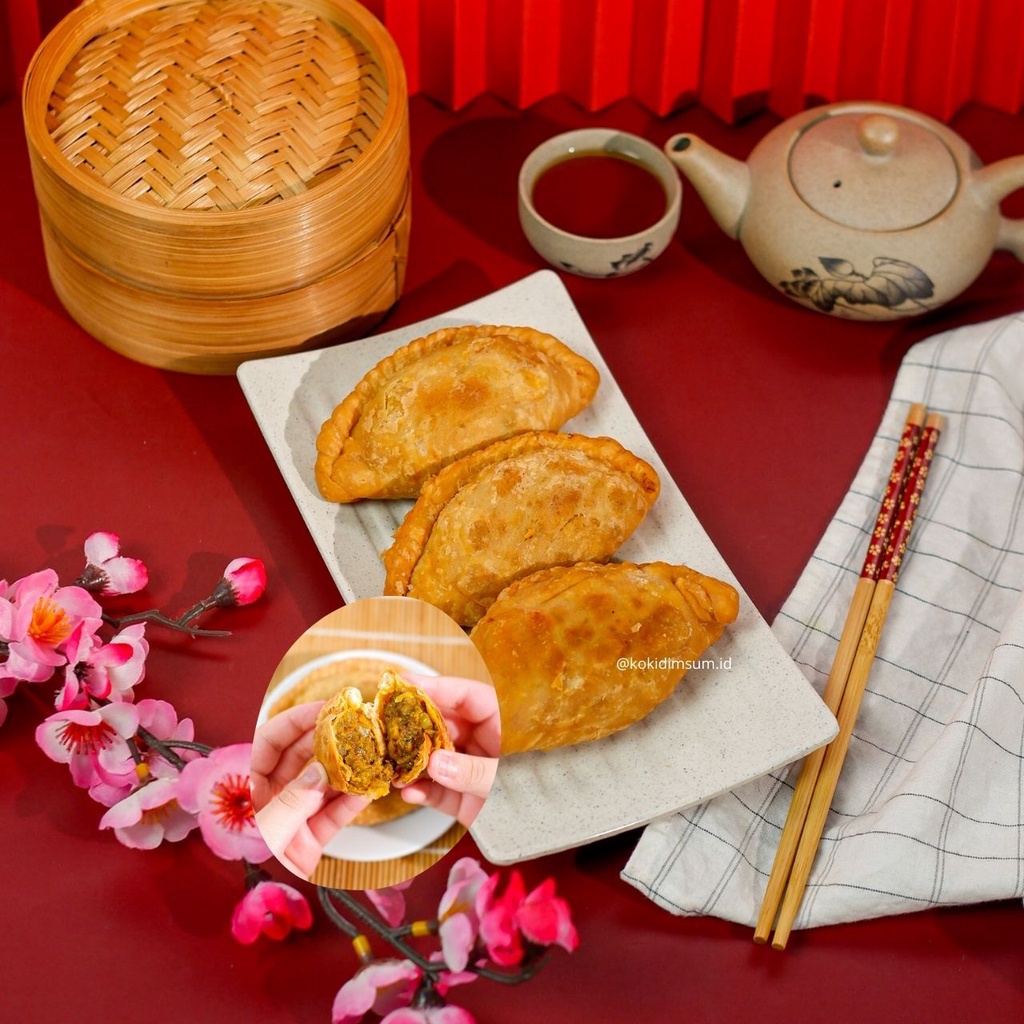 

[WAJIB COBA] DIMSUM FROZEN Curry Puff isi 5