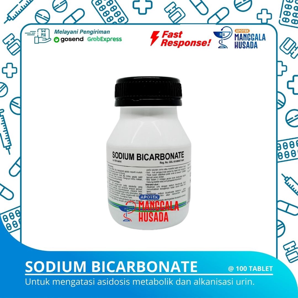 SODIUM BICARBONATE PER BOTOL @ 100 TABLET