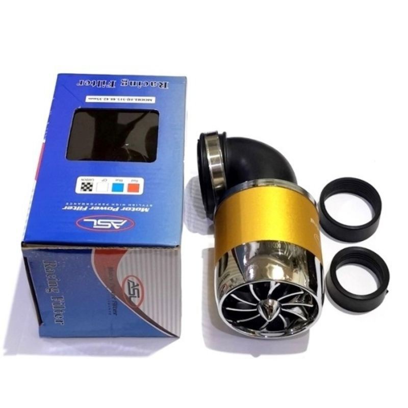 Filter Karbu Saringan Karburator ASL Model Koso Kipas Universal Pe &amp; Pwk 24,26,28,30