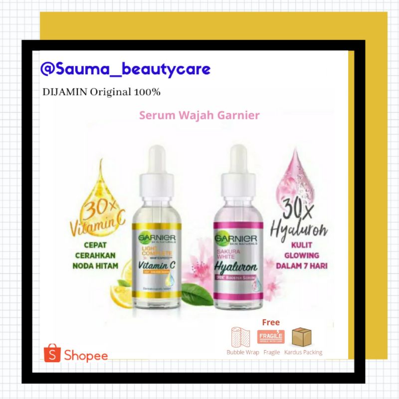 serum garnier sakura white - garnier serum vitamin c sakura - garnier ampoule serum vit c garnier se