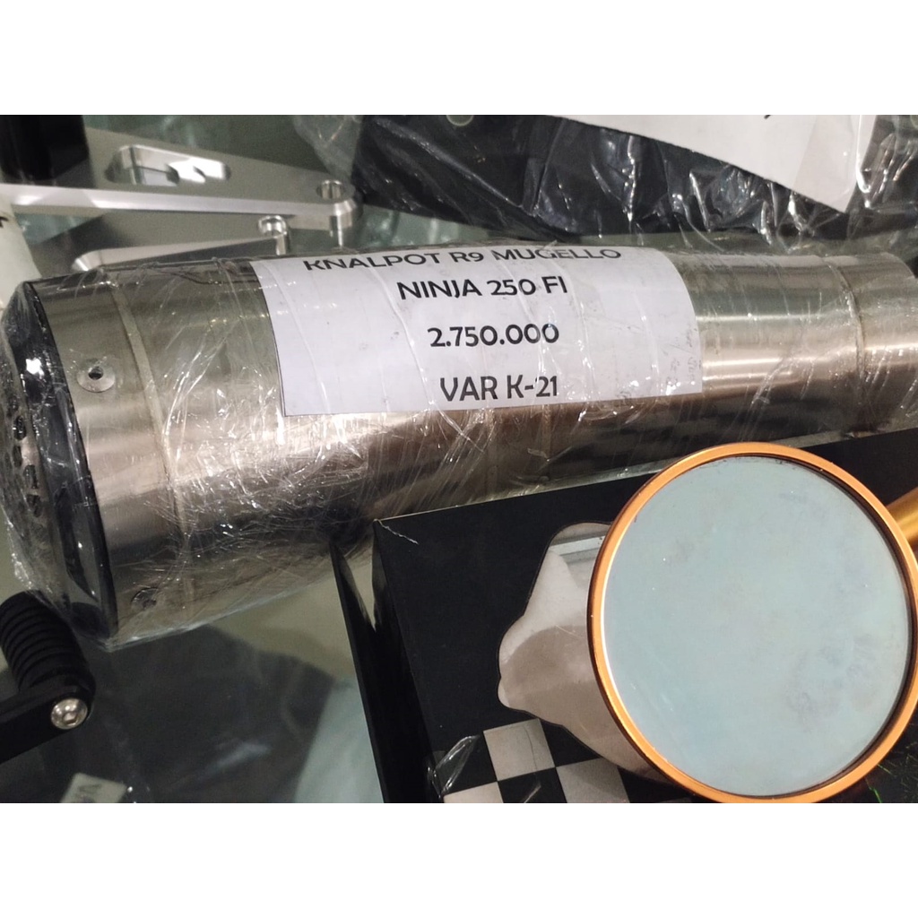 Knalpot R9 Mugello Ninja 250  SALE