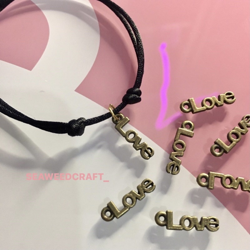 GELANG CINTA [LOVE BRACELET] TALI SATIN 1mm