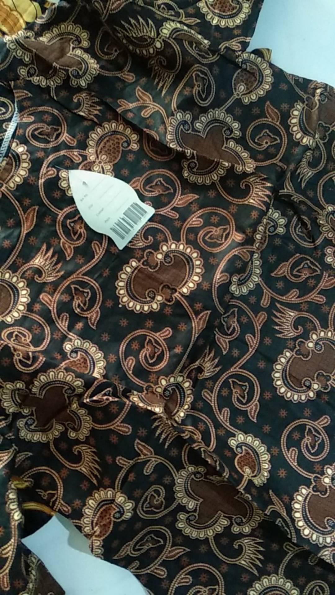 Cod - Tey-17 Batik Wanita Asj Sa Hrb026 Kenongo Kemeja Tosca Pendek