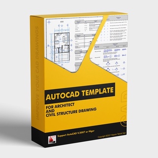Template AutoCAD untuk Gambar Arsitek dan Teknik Sipil