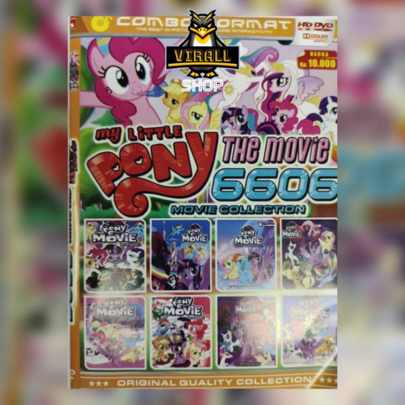 KASET KARTUN ANAK " MY LITTLE PONY 6606 "