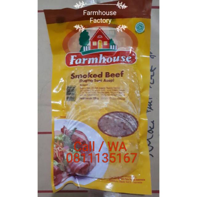 Farmhouse Smoked Beef 225gr