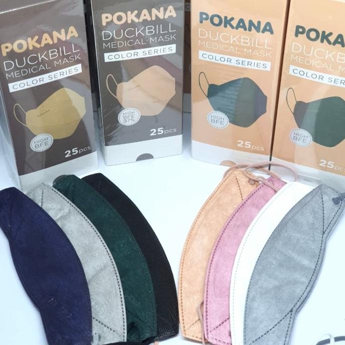 Masker POKANA DUCKBILL isi 25 45-captikus Ayo Order