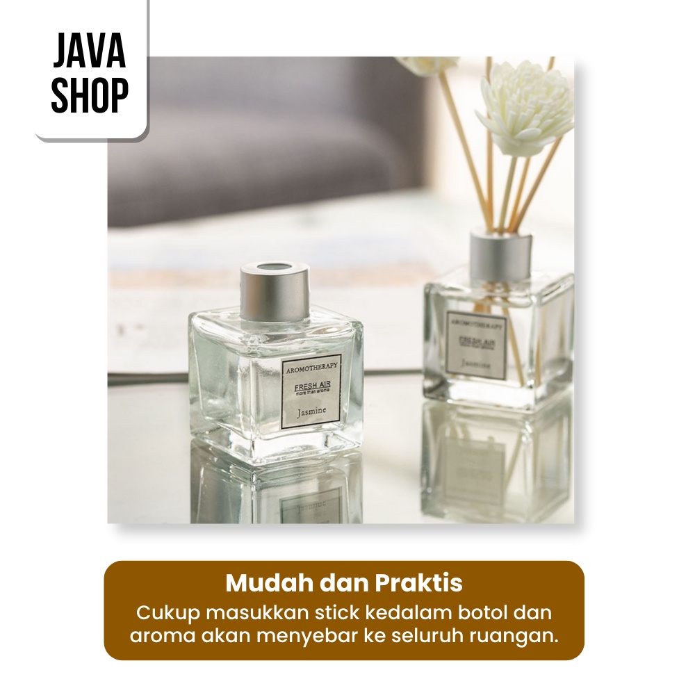 JAVASHOP Parfum Pengharum Ruangan Aromaterapi Stik Rotan Aroma Diffuser