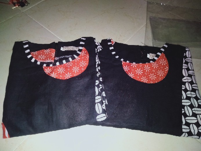 Terlaris Serut Genes Jelita Tunic Navbor Yelbor Whitbor Creambor Tunik Batik Modern Hrb030 Dolbi Dob