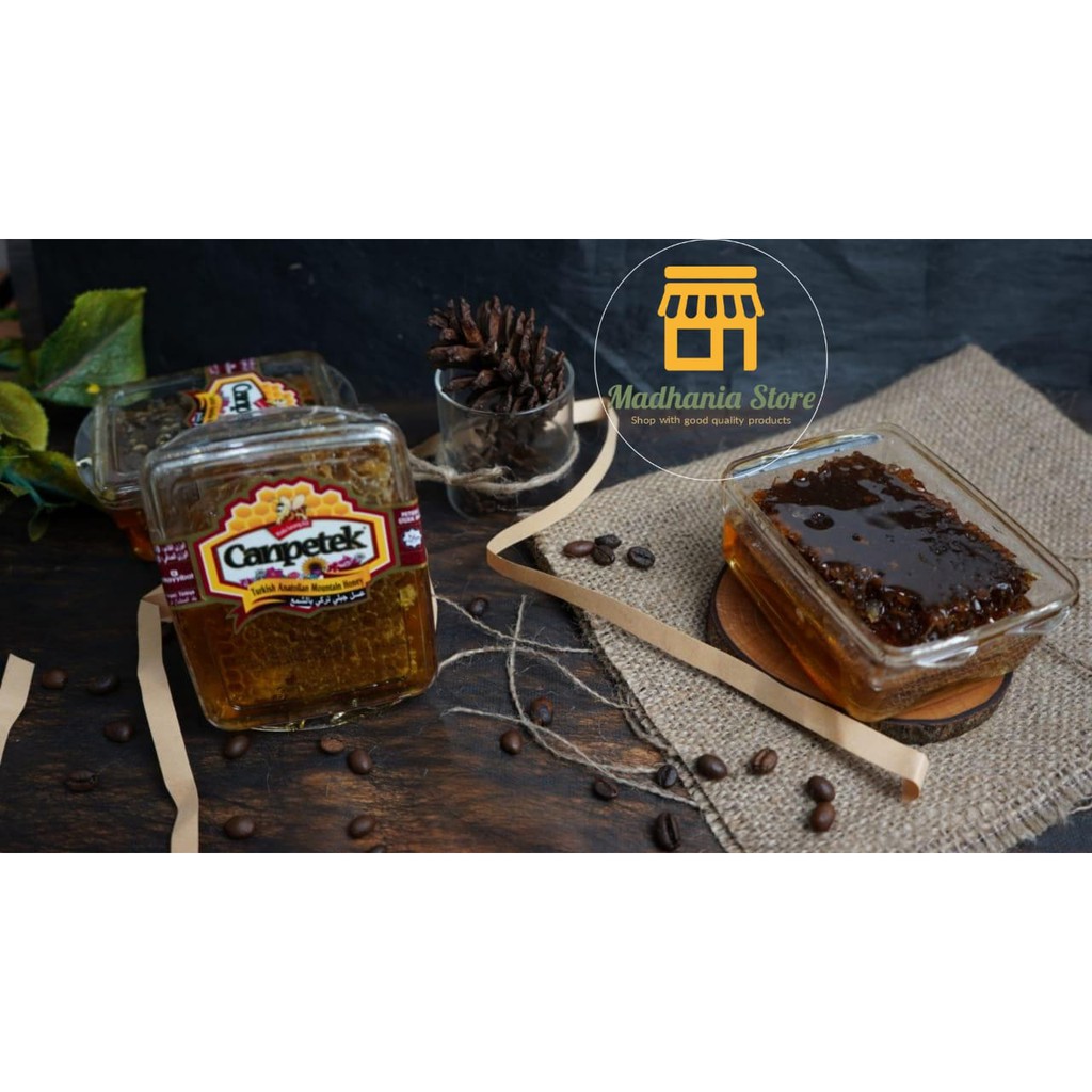 

COD [300 Gr] MADU CANPETEK ORIGINAL / MADU ALAMI TURKEY / MADU SARANG / HONEYCOMB / MADU PREMIUM