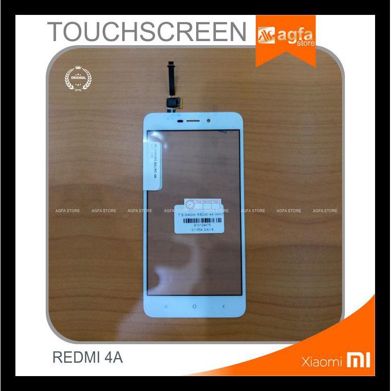 TERBARU TOUCHSCREEN XIAOMI REDMI 4A TS KACA LAYAR HP MI4A MI SCREEN XIOMI ORI - PUTIH 