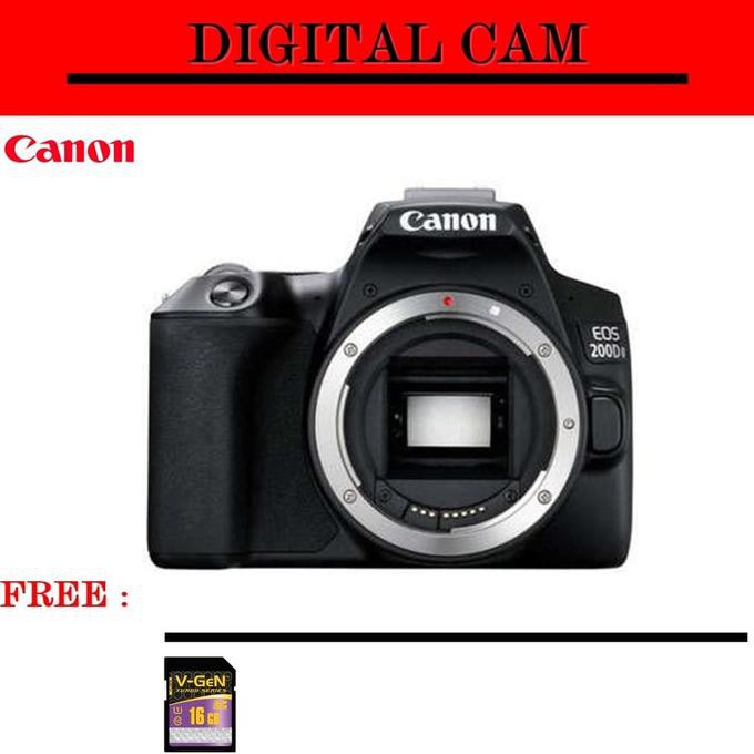 KAMERA CANON EOS 200D BODY ONLY murah