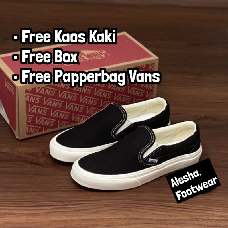 Sepatu Vans Slip On OG Premium / Vans Slip On / Vans Murah / Sepatu Vans Slip On OG Terlaris / Sepatu Vans OOTD