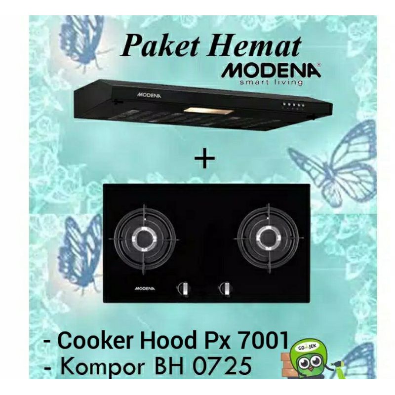 Paket Kompor Modena BH 0725 dan Modena Px 7001