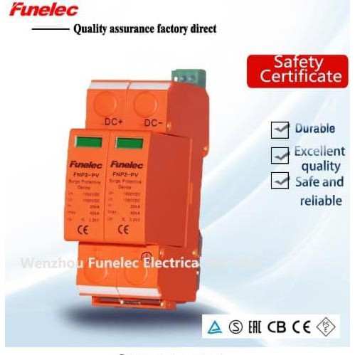 Terbaru Surge Protector Arrester Device Dc ( Spd Dc 500Vdc ) / Anti Petir Berkualitas