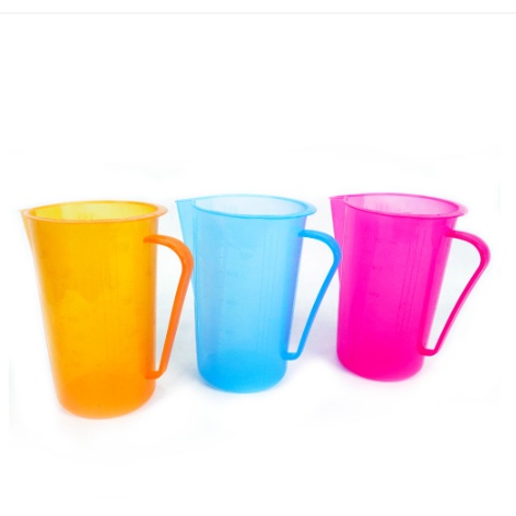 Gelas ukur / gelas takar 1000ml - warna