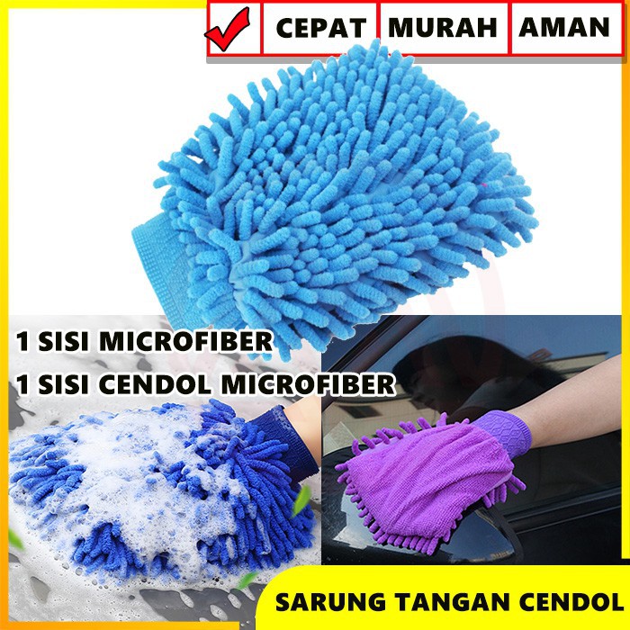 ~ PIYOSHI08 ~ Sarung Tangan Microfiber Cendol Kain Lap Tangan Serbaguna Praktis Murah PR33