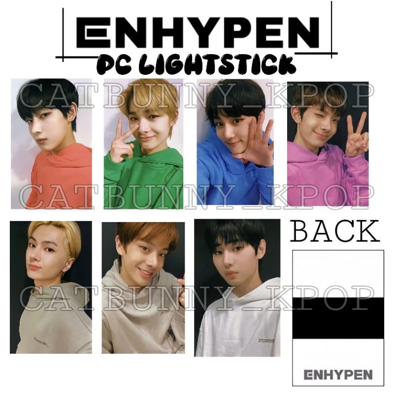 PHOTOCARD LIGHTSTICK ENHYPEN PC LS ENHYPEN