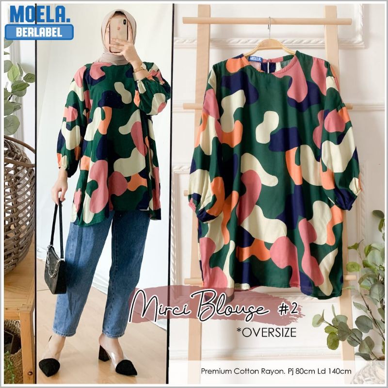 MIRCI BLOUSE # 2 OVERSIZE | MOELA