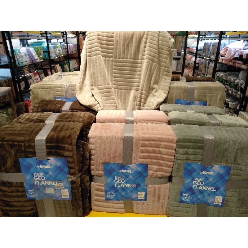 Selimut Blanket Geo Flannel Informa 220x240cm Shopee Selimut Blanket Geo Flannel Informa 220x240cm Shopee