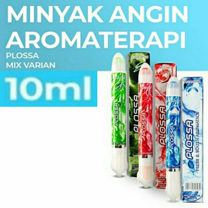 Plossa minyak angin aromatherapy 10ml