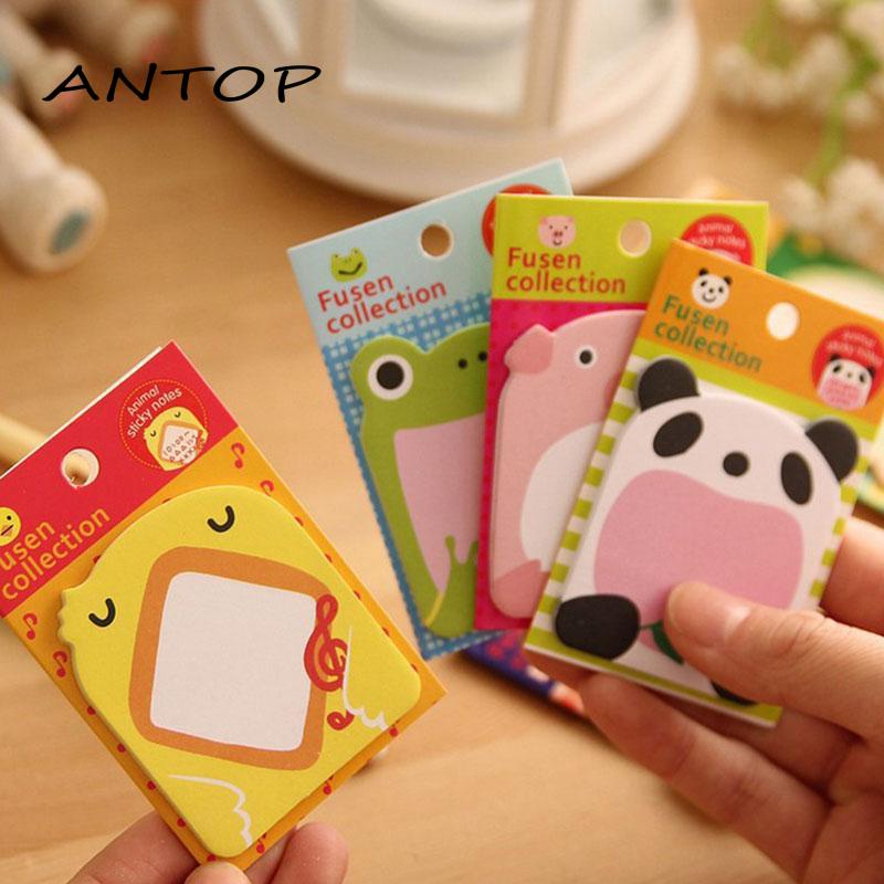 Buku Catatan Memo Post it Motif Kartun Panda Lucu Untuk Stationery Kantor