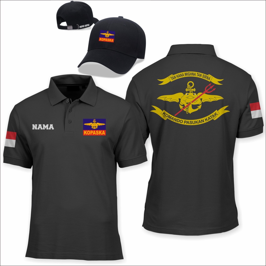 KAOS KERAH KOPASKO INDONESIA - KAOS POLO LOGO KOPASKA - BAJU POLO KOPASKA - BAJU KERAH KOPASKA - TOP