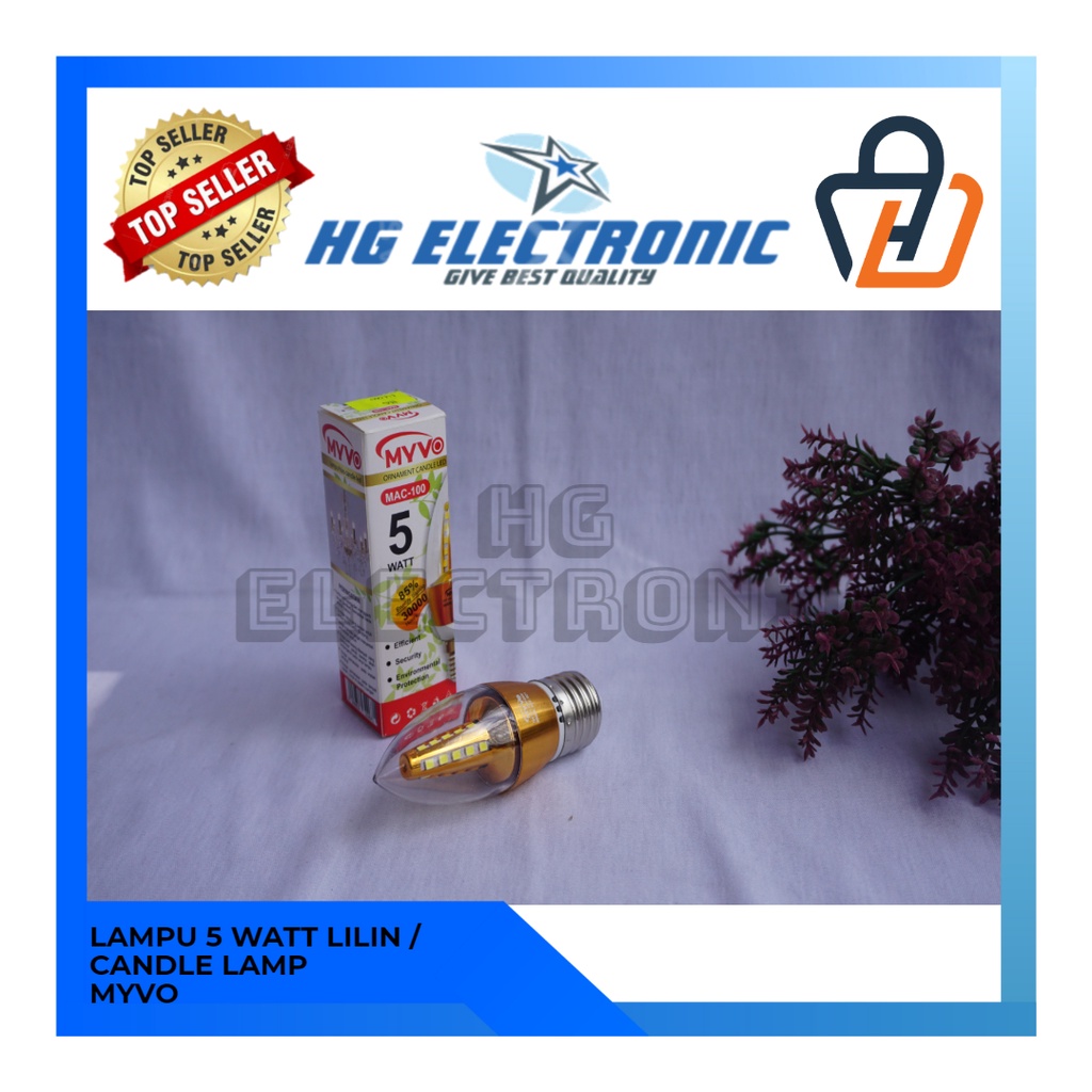 LAMPU CANDLE E14/E27 MYVO