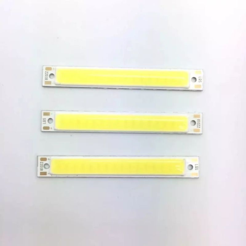 LED COB 3v 8x60mm White, Red, RGY