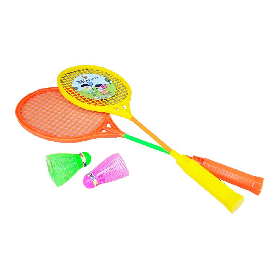 Jual MAINAN RAKET BULUTANGKIS MAINAN BADMINTON+KOK MAIN BADMINTON ...